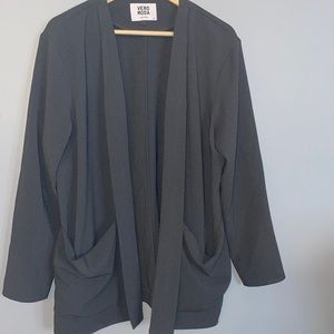 Open front blazer